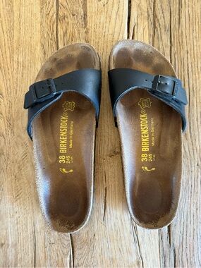 Birkenstock Black Madrid Sandal